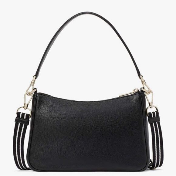 Kate Spade Black Rosie Shoulder Bag Crossbody Purse - Picture 13 of 16